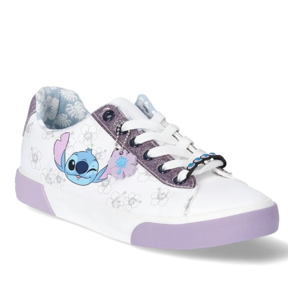 Disney Stitch Women's Low Top Lace Up Sneaker